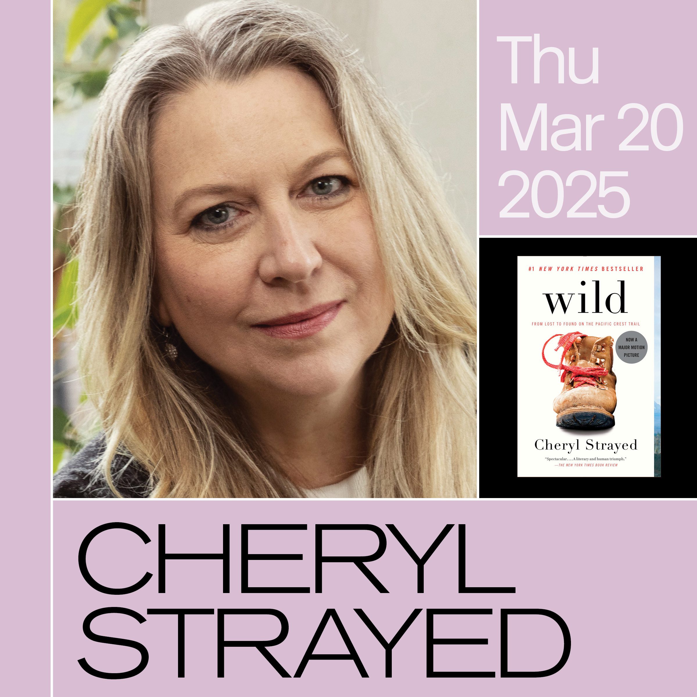 BABEL | Cheryl Strayed - Kleinhans Music Hall